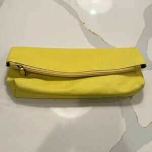 Free People Yellow Clutch